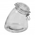 GLASS BARATTOLO VETRO CURVO LT.1,7 (6pz)